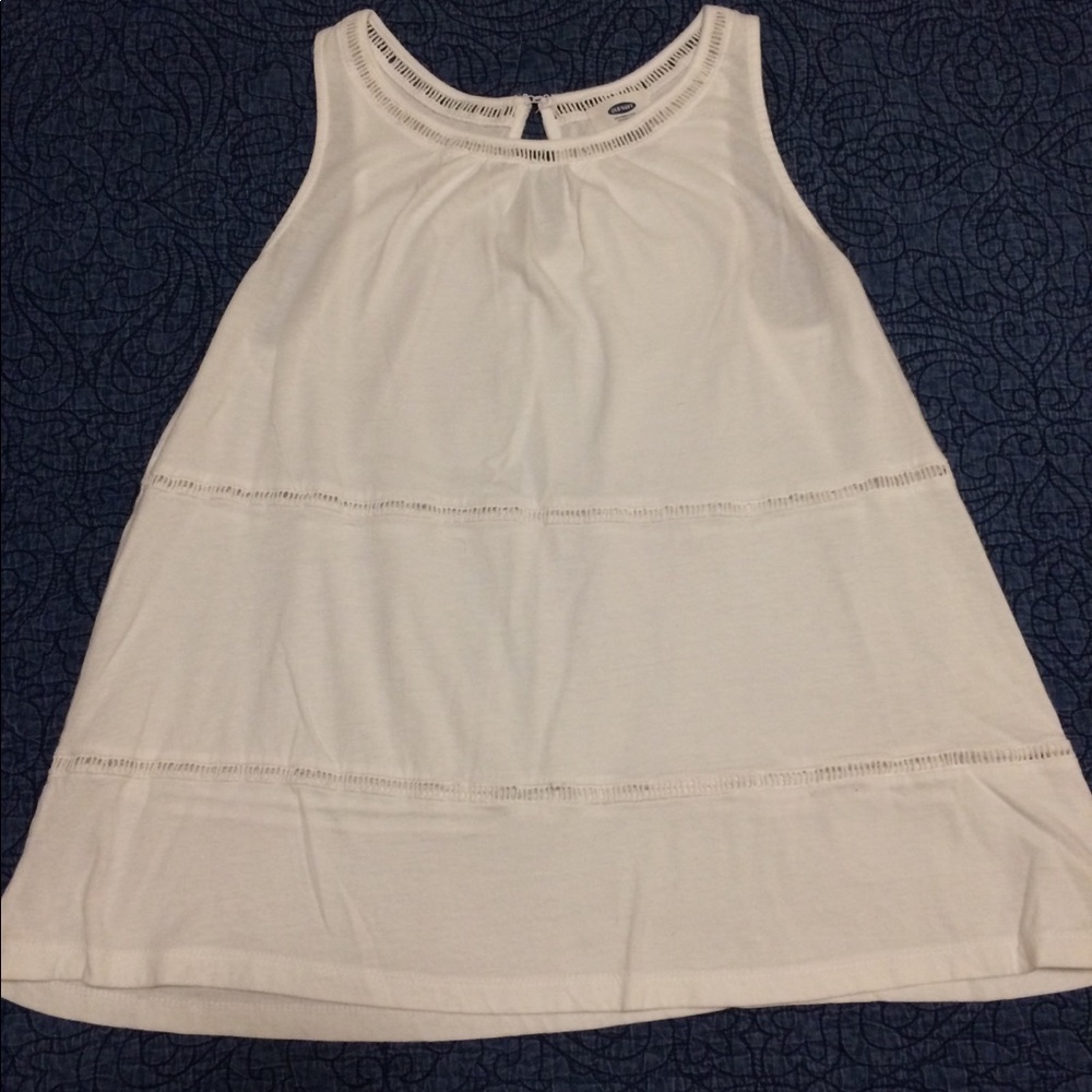 White Old Navy Tank